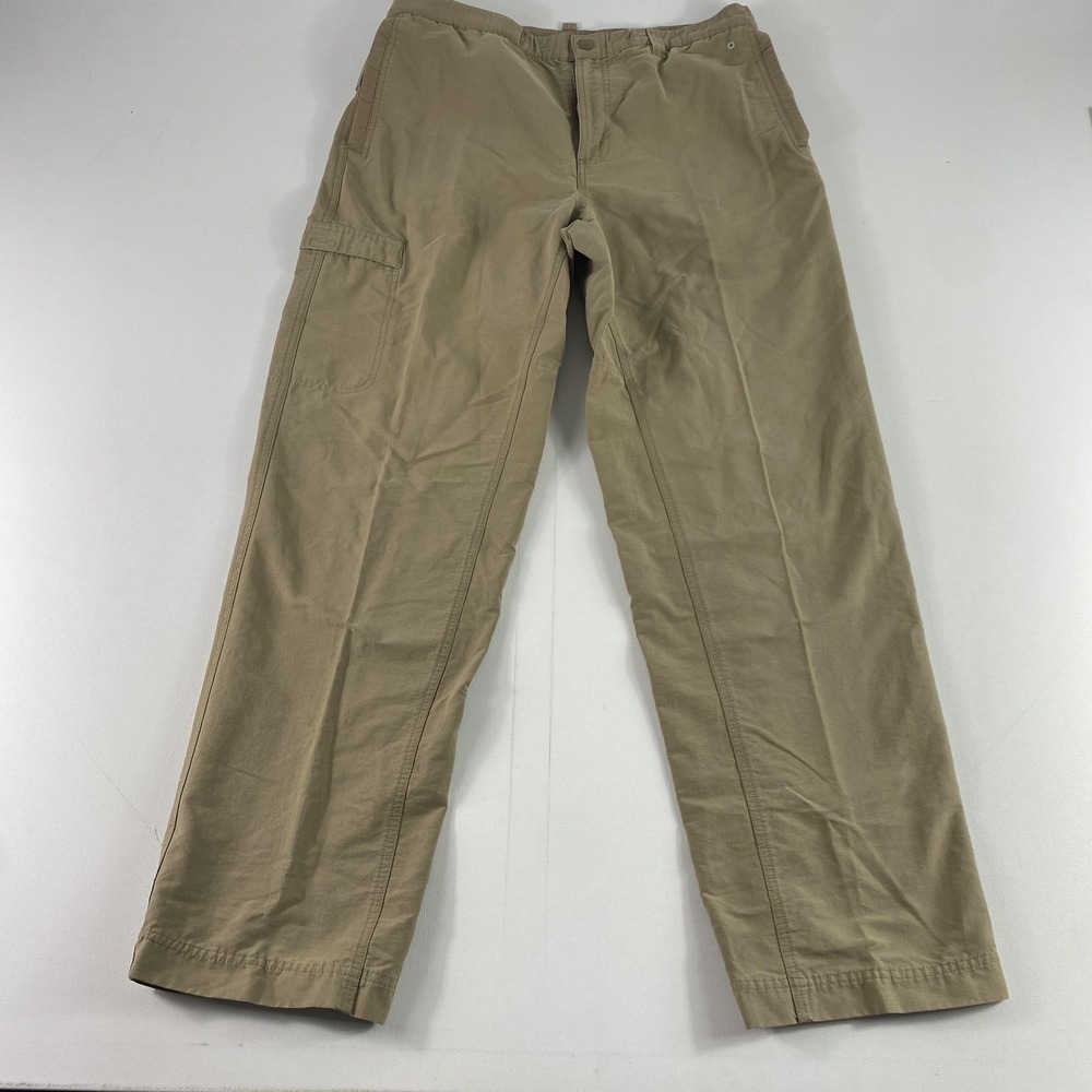 Columbia Pants Mens Small Cargo Outdoor Hiking Nylon Blend Pockets 32 Inseam